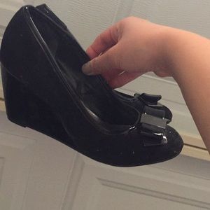 Black fancy shoes